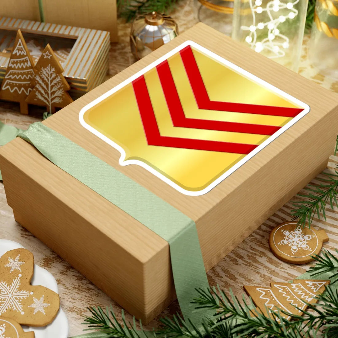 Oterleek wapen (Netherlands) (Coat of Arms) STICKER Vinyl Kiss-Cut Decal - The Sticker Space