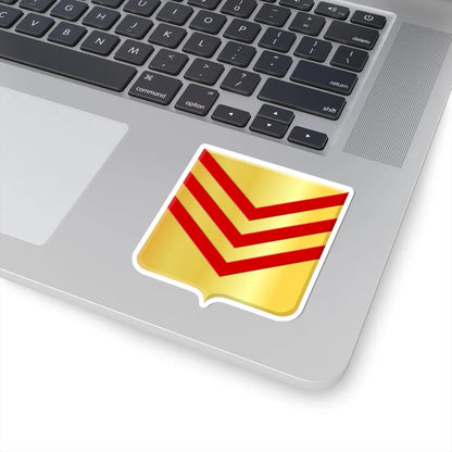 Oterleek wapen (Netherlands) (Coat of Arms) STICKER Vinyl Kiss-Cut Decal - The Sticker Space