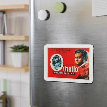 Othello 1952 Movie Poster Die-Cut Magnet-The Sticker Space