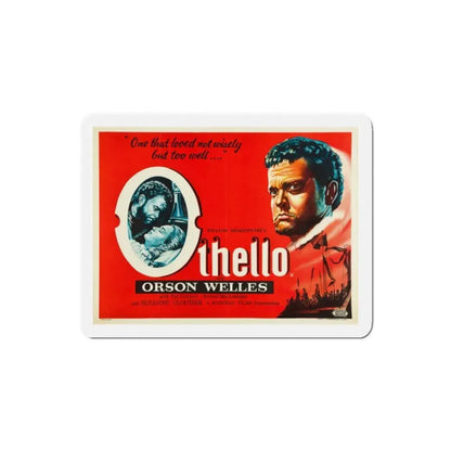Othello 1952 Movie Poster Refrigerator Magnet 2 Inch - The Sticker Space
