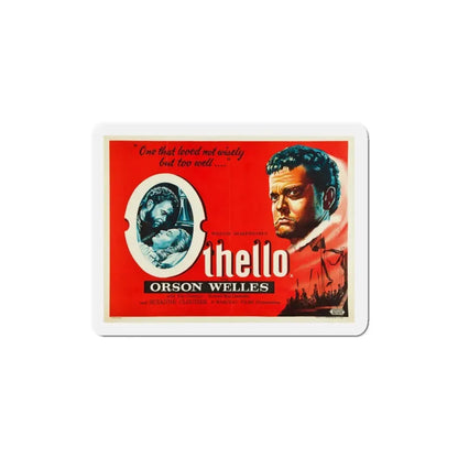 Othello 1952 Movie Poster Refrigerator Magnet 4 Inch - The Sticker Space