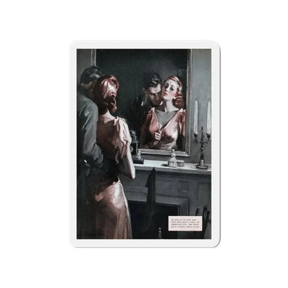 Other Kinds of Christmas (2), Rebook, January 1938 (Magazine Illustration) Refrigerator Magnet - The Sticker Space