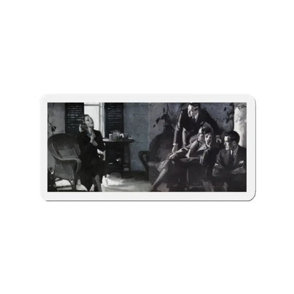 Other Kinds of Christmas (3), Rebook, January 1938 (Magazine Illustration) Refrigerator Magnet - The Sticker Space