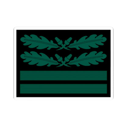 OTL Ostubaf OF4 cam slv 1945 (Germany) (Military Rank) STICKER Vinyl Kiss-Cut Decal 2 Inch White - The Sticker Space