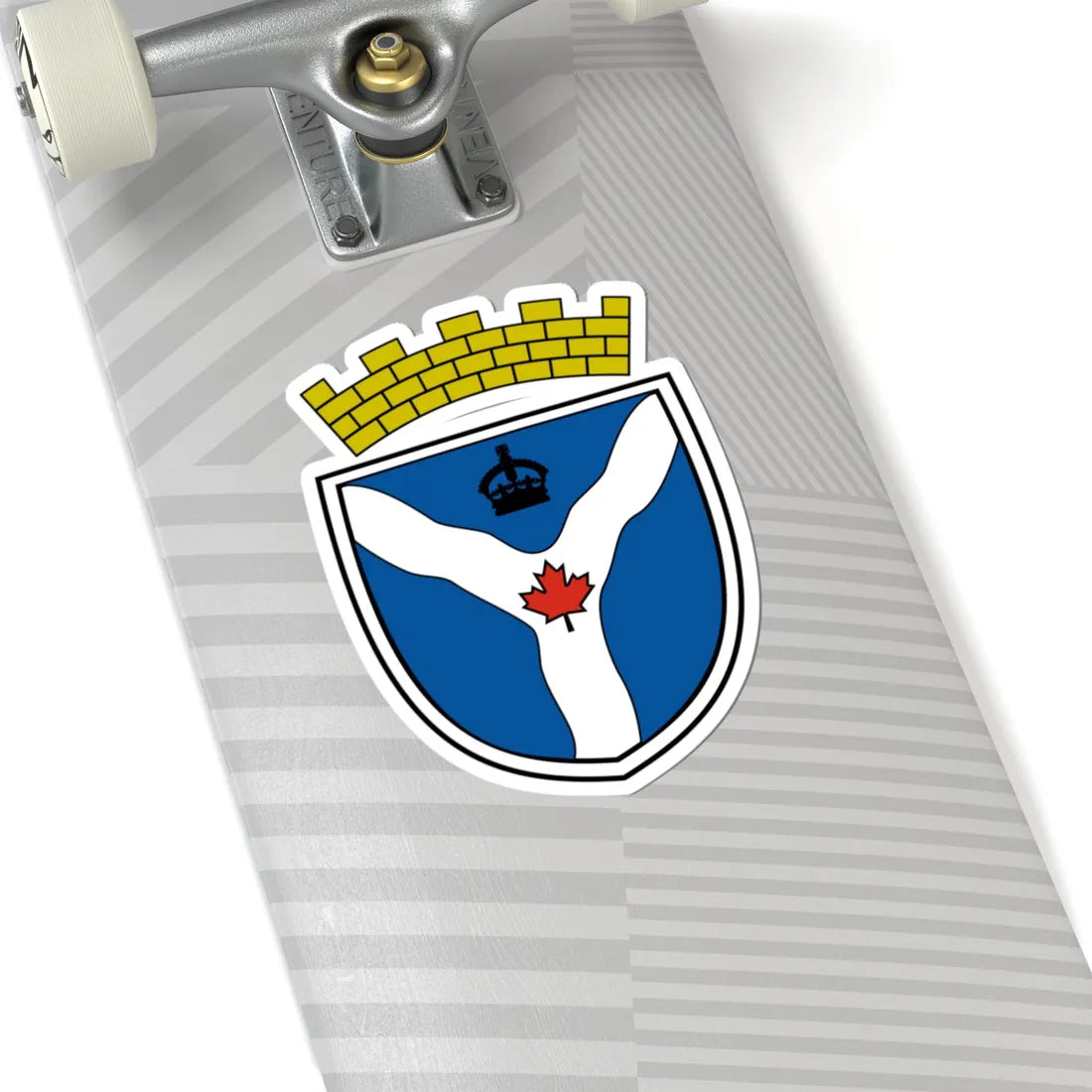 Ottawa-Carleton Region Coat of Arms (Canada) (Coat of Arms) STICKER Vinyl Kiss-Cut Decal - The Sticker Space