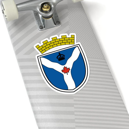 Ottawa-Carleton Region Coat of Arms (Canada) (Coat of Arms) STICKER Vinyl Kiss-Cut Decal - The Sticker Space