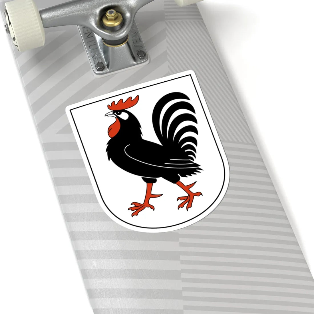 Ottenbach-blazon (Switzerland) (Coat of Arms) STICKER Vinyl Kiss-Cut Decal - The Sticker Space