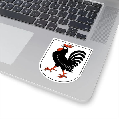 Ottenbach-blazon (Switzerland) (Coat of Arms) STICKER Vinyl Kiss-Cut Decal - The Sticker Space