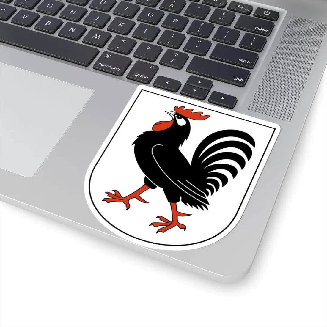 Ottenbach-blazon (Switzerland) (Coat of Arms) STICKER Vinyl Kiss-Cut Decal - The Sticker Space