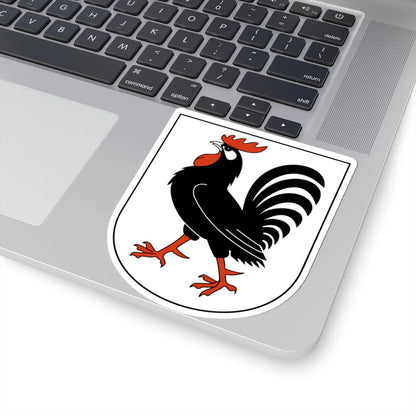 Ottenbach-blazon (Switzerland) (Coat of Arms) STICKER Vinyl Kiss-Cut Decal - The Sticker Space