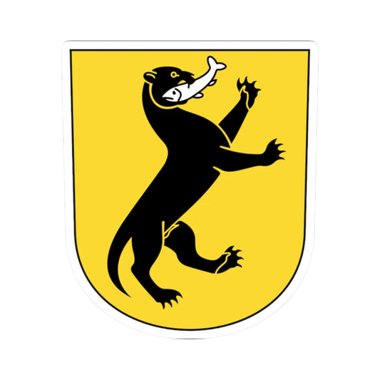 Ottikon coat of arms (Switzerland) (Coat of Arms) STICKER Vinyl Kiss-Cut Decal 2 Inch White - The Sticker Space