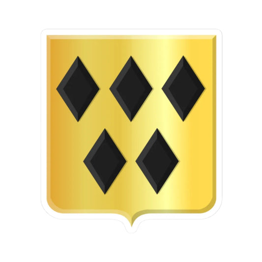 Oud-Alblas wapen (Netherlands) (Coat of Arms) STICKER Vinyl Kiss-Cut Decal 2 Inch White - The Sticker Space