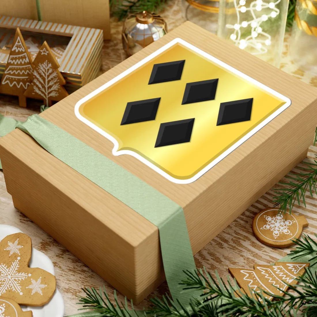 Oud-Alblas wapen (Netherlands) (Coat of Arms) STICKER Vinyl Kiss-Cut Decal - The Sticker Space