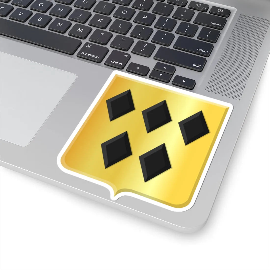 Oud-Alblas wapen (Netherlands) (Coat of Arms) STICKER Vinyl Kiss-Cut Decal - The Sticker Space