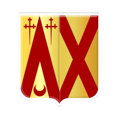 Oud-heverlee wapen (Belgium) (Coat of Arms) STICKER Vinyl Kiss-Cut Decal 3 Inch White - The Sticker Space