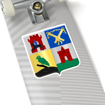 Ouddorp wapen (Netherlands) (Coat of Arms) STICKER Vinyl Kiss-Cut Decal - The Sticker Space