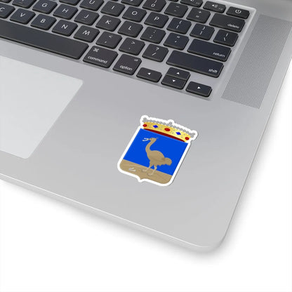 Oude en Nieuwe Struiten wapen (Netherlands) (Coat of Arms) STICKER Vinyl Kiss-Cut Decal - The Sticker Space