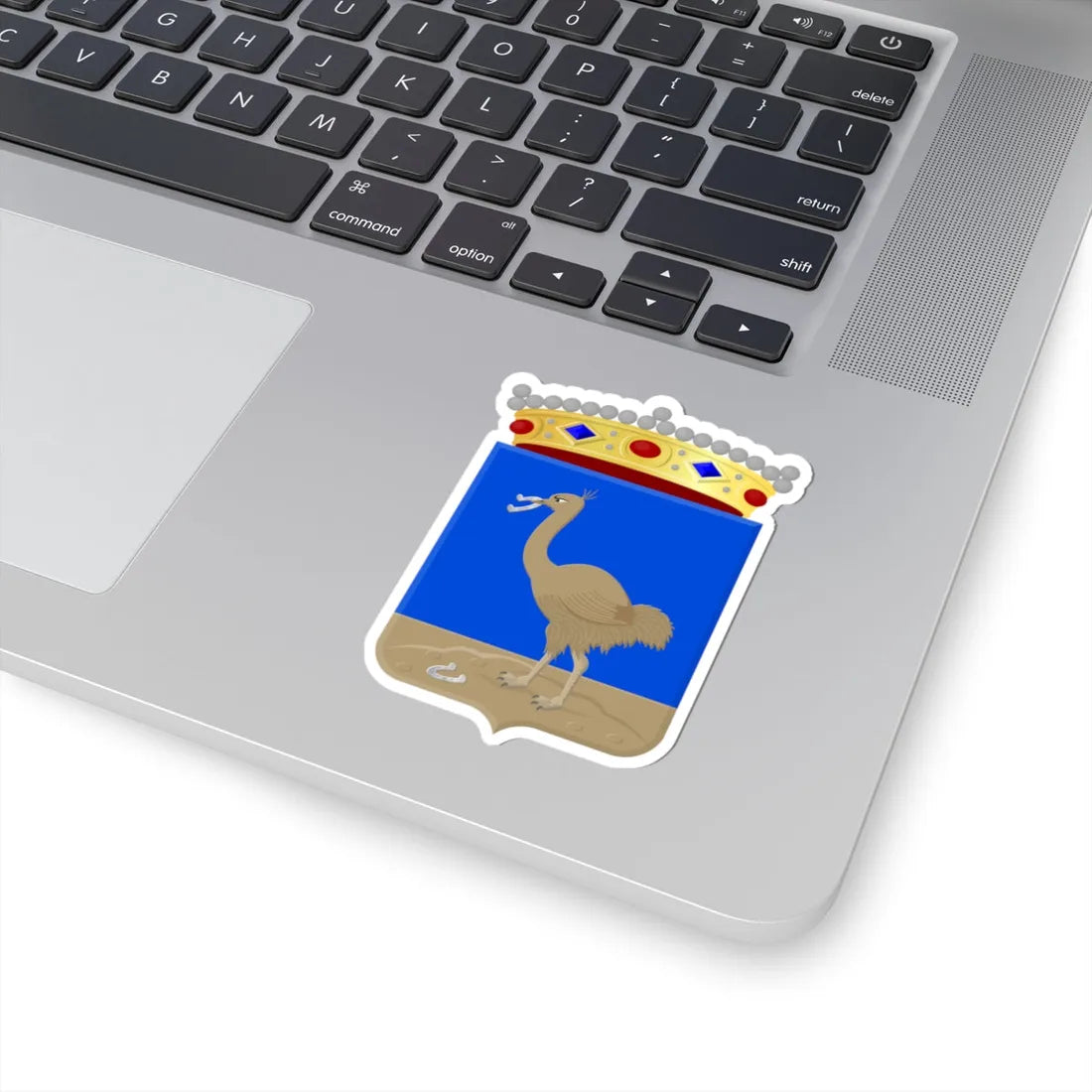 Oude en Nieuwe Struiten wapen (Netherlands) (Coat of Arms) STICKER Vinyl Kiss-Cut Decal - The Sticker Space