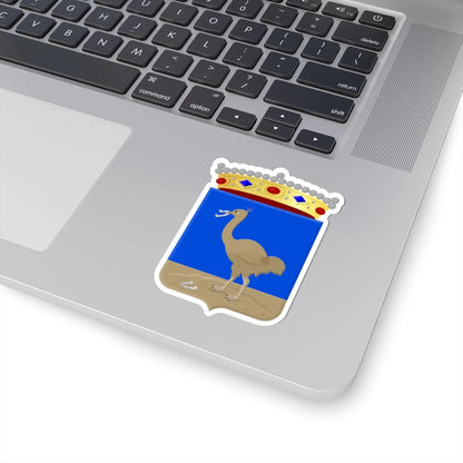 Oude en Nieuwe Struiten wapen (Netherlands) (Coat of Arms) STICKER Vinyl Kiss-Cut Decal - The Sticker Space