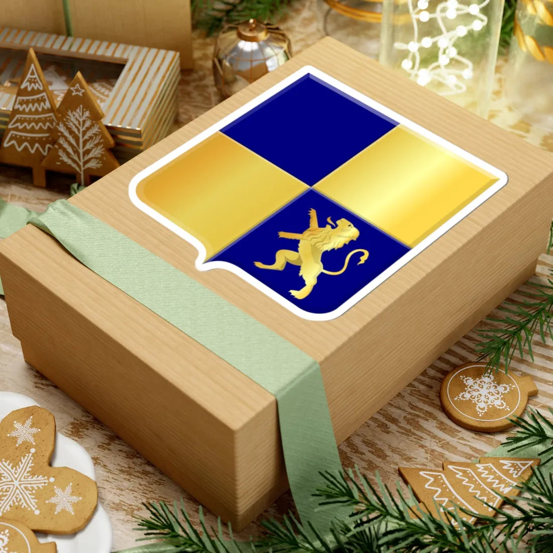 Oude Niedorp wapen (Netherlands) (Coat of Arms) STICKER Vinyl Kiss-Cut Decal - The Sticker Space