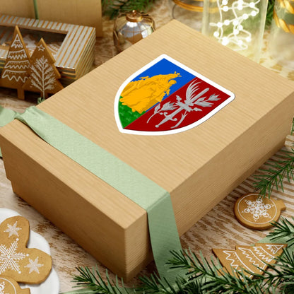 Oudergem wapen (Belgium) (Coat of Arms) STICKER Vinyl Kiss-Cut Decal - The Sticker Space