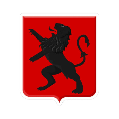 Oudkarspel (Netherlands) (Coat of Arms) STICKER Vinyl Kiss-Cut Decal 3 Inch White - The Sticker Space