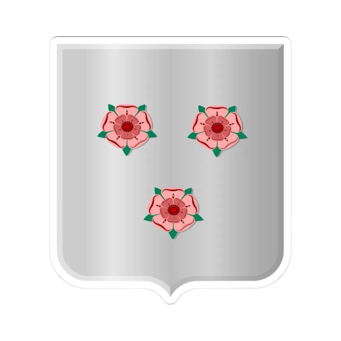 Oudorp wapen (Netherlands) (Coat of Arms) STICKER Vinyl Kiss-Cut Decal 3 Inch White - The Sticker Space