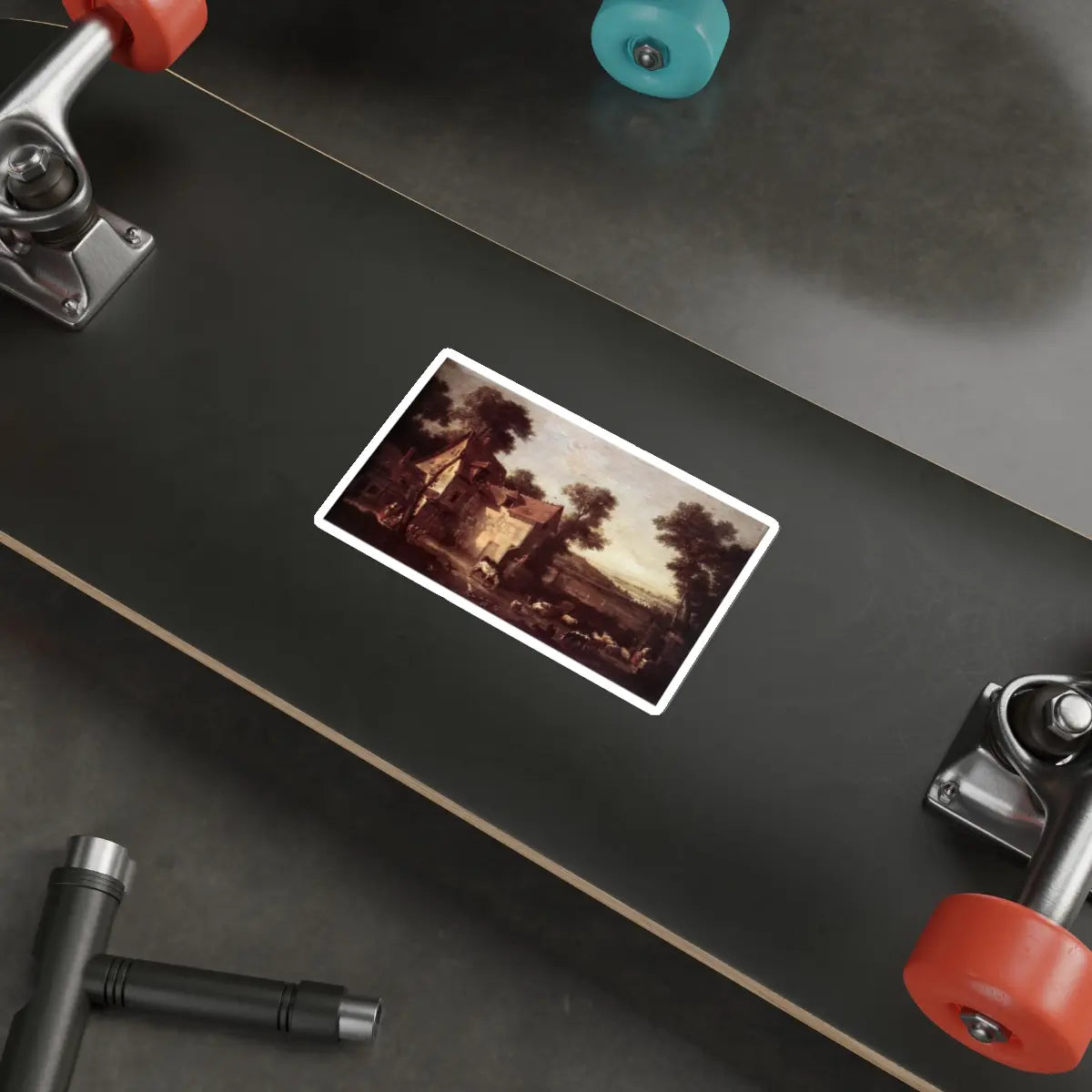 SKU:15005673330721484370 Sticker types:White Shape:Die-Cut Sizes:5" × 5"
