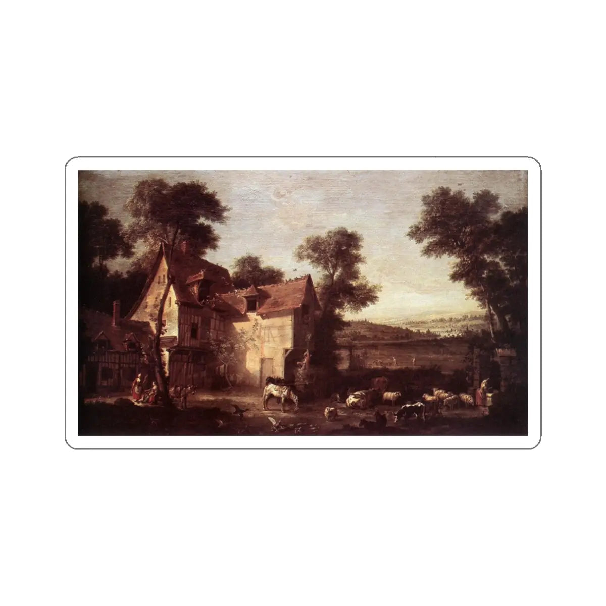 SKU:25314518416565234085 Sticker types:White Shape:Die-Cut Sizes:3" × 3"
