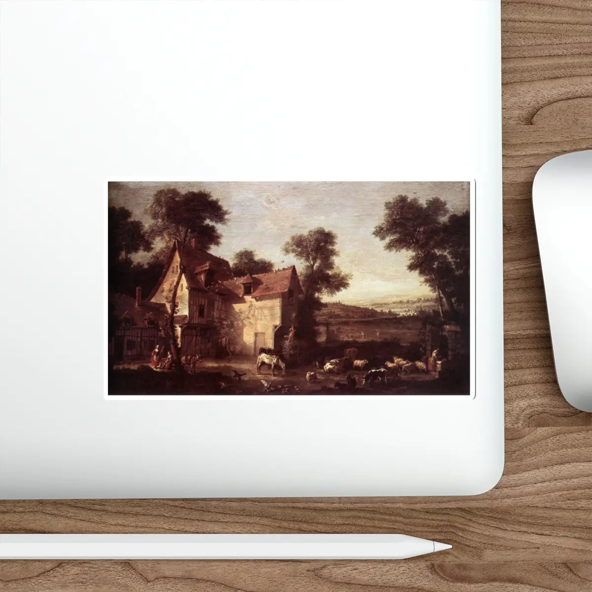 SKU:28413706634019082830 Sticker types:White Shape:Die-Cut Sizes:6" × 6"