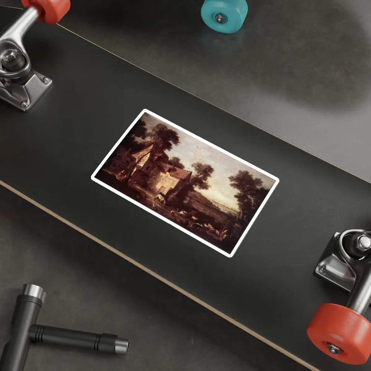 SKU:28413706634019082830 Sticker types:White Shape:Die-Cut Sizes:6" × 6"