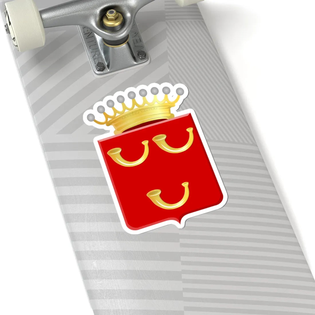 Oudshoorn wapen (Netherlands) (Coat of Arms) STICKER Vinyl Kiss-Cut Decal - The Sticker Space