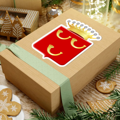 Oudshoorn wapen (Netherlands) (Coat of Arms) STICKER Vinyl Kiss-Cut Decal - The Sticker Space