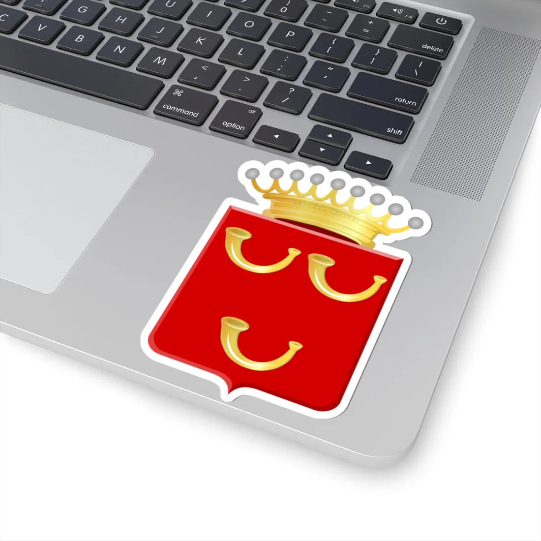 Oudshoorn wapen (Netherlands) (Coat of Arms) STICKER Vinyl Kiss-Cut Decal - The Sticker Space