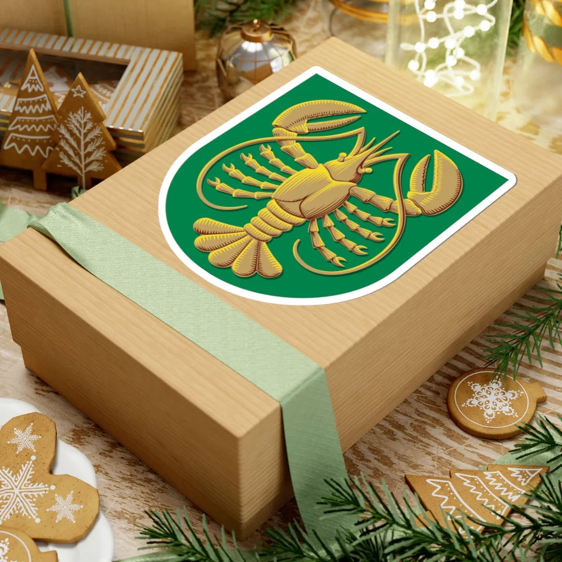 Oulainen.vaakuna (Finland) (Coat of Arms) STICKER Vinyl Kiss-Cut Decal - The Sticker Space