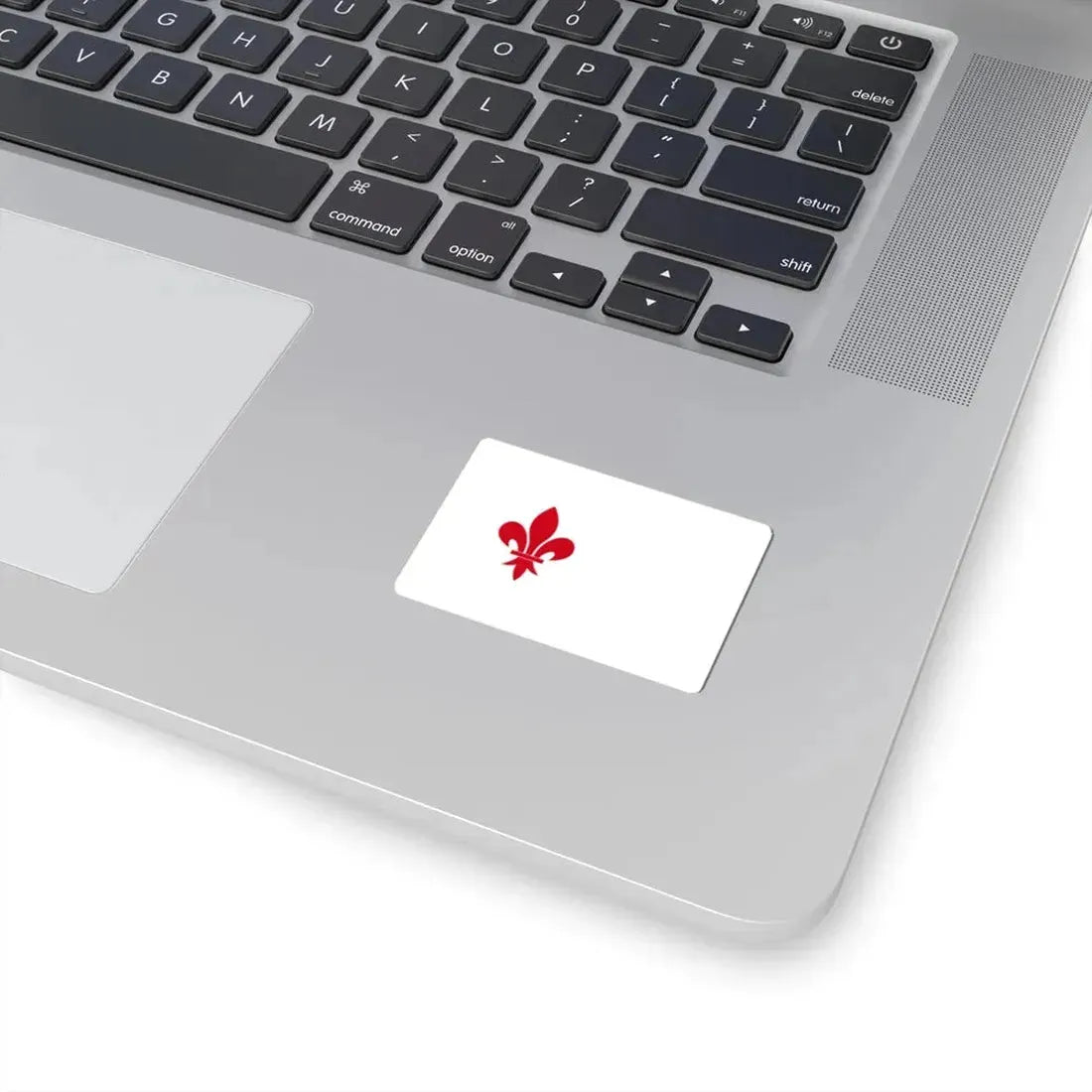 Oupeye vlag (Belgium) STICKER Vinyl Kiss-Cut Decal - The Sticker Space