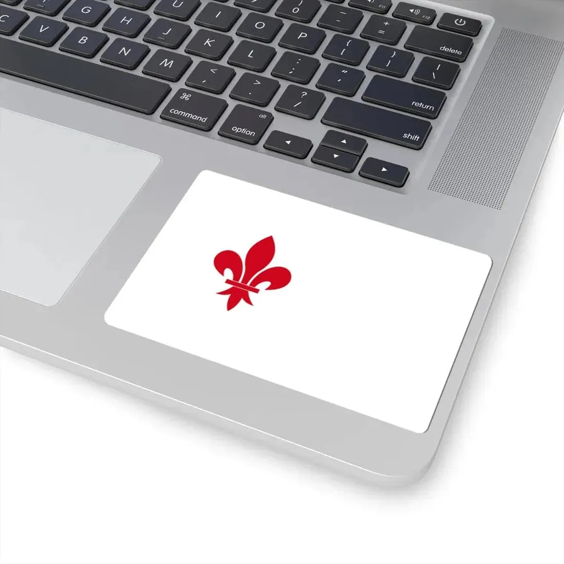 Oupeye vlag (Belgium) STICKER Vinyl Kiss-Cut Decal - The Sticker Space