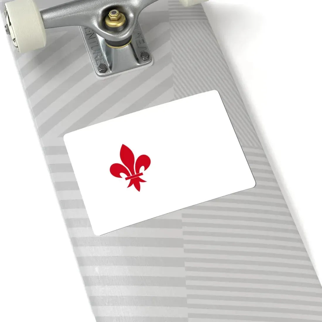 Oupeye vlag (Belgium) STICKER Vinyl Kiss-Cut Decal - The Sticker Space