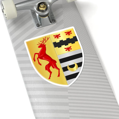 Oupeye wapen (Belgium) (Coat of Arms) STICKER Vinyl Kiss-Cut Decal - The Sticker Space