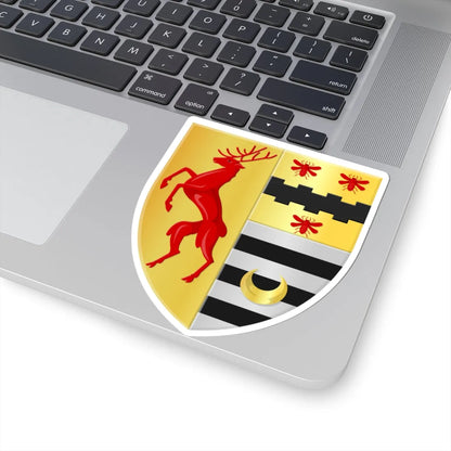 Oupeye wapen (Belgium) (Coat of Arms) STICKER Vinyl Kiss-Cut Decal - The Sticker Space