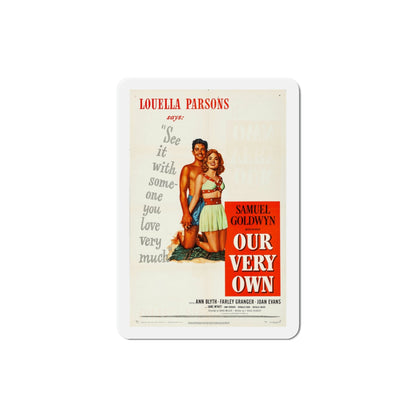 Our Very Own 1950 Movie Poster Die-Cut Magnet-3 Inch-The Sticker Space