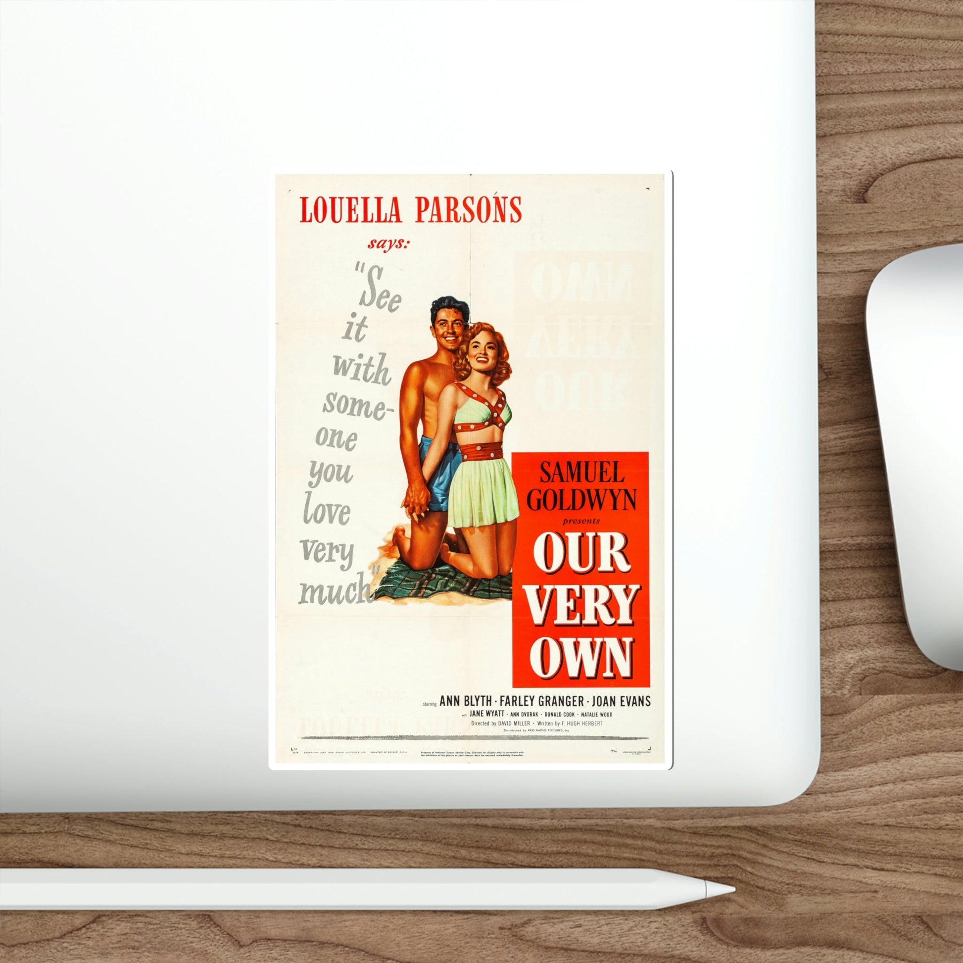 Our Very Own 1950 Movie Poster STICKER Vinyl Die-Cut Decal-The Sticker Space