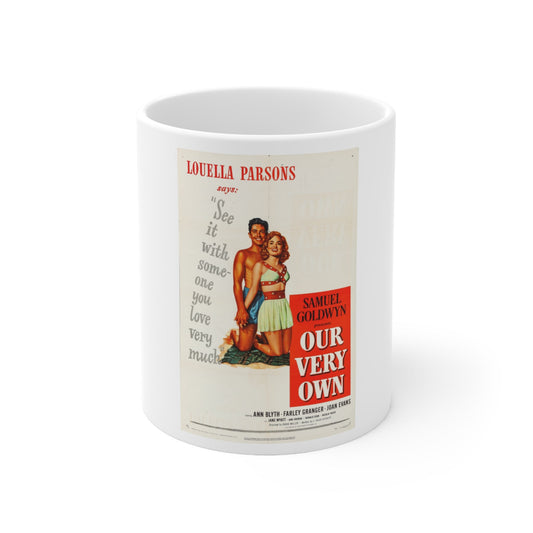 Our Very Own 1950 Movie Poster - White Coffee Cup 11oz-11oz-The Sticker Space