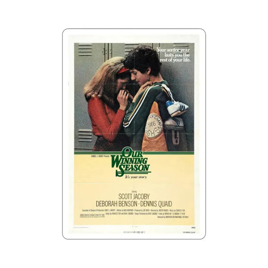 Our Winning Season 1978 Movie Poster STICKER Vinyl Die-Cut Decal 2 Inch - The Sticker Space