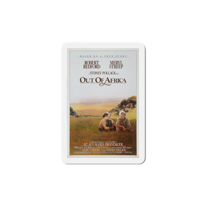 Out of Africa 1985 Movie Poster Die-Cut Magnet-6 × 6"-The Sticker Space