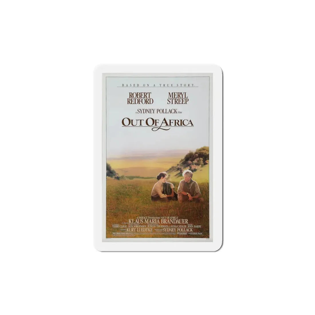 Out of Africa 1985 Movie Poster Refrigerator Magnet - The Sticker Space