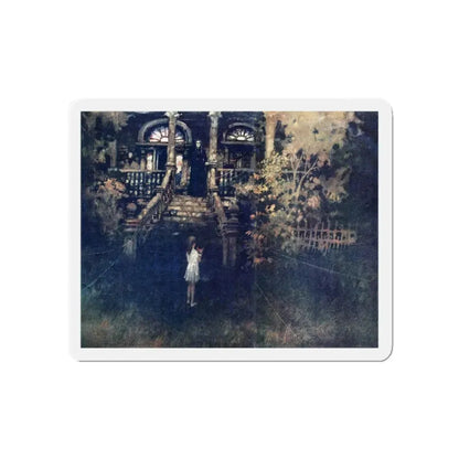 Out of Darkness, Redbook, October 1964 (Magazine Illustration) Refrigerator Magnet 5 Inch - The Sticker Space