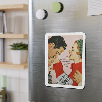 Out of Town, Good Housekeeping, April 1950 (Magazine Illustration) Refrigerator Magnet-The Sticker Space