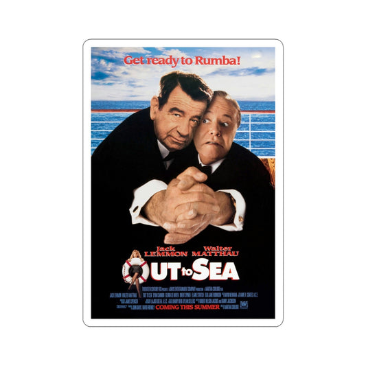 Out To Sea 1997 Movie Poster STICKER Vinyl Die-Cut Decal-6 Inch-The Sticker Space