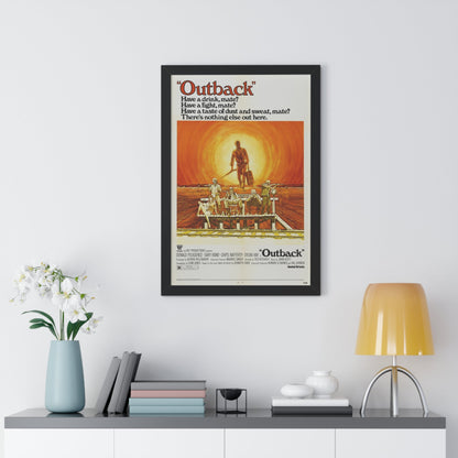 OUTBACK (WAKE IN FRIGHT) 1971 - Framed Movie Poster-The Sticker Space